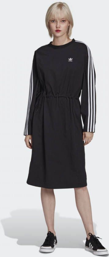 Adidas Originals Classics Longsleeve Dress Hc2059 , Zwart, Dames online kopen