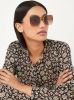 Dolce & Gabbana Slanke zonnebril , Geel, Dames online kopen
