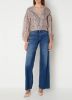 Liu Jo Mid waist wide leg jeans met medium wassing online kopen