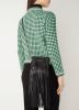 Maje M Mini leather bag with long bangs , Zwart, Dames online kopen