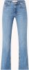 Mango Elle mid waist flared jeans met medium wassing online kopen
