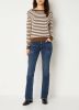 Mango Kate low waist flared fit jeans met donkere wassing online kopen