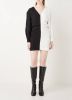 Mango Taki mini jurk met plooidetails en rugdecollet&#xE9 online kopen