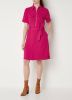 MOS MOSH Rosalia Leia midi jurk met strikceintuur online kopen