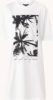 NIKKIE T shirtjurk Palm Photo met printopdruk wit/zwart online kopen