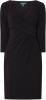 Ralph Lauren Midi jurk met V-hals en gedrapeerd detail online kopen