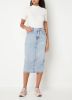 Scotch & Soda High rise denim midi kokerrok met structuur online kopen