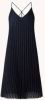 Scotch & Soda Mouwloze maxi jurk met ruitdessin en pliss&#xE9 online kopen