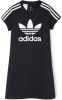 Adidas Girls Adicolor Dress basisschool Jurken Black Katoen Jersey online kopen