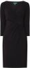 Ralph Lauren Midi jurk met V-hals en gedrapeerd detail online kopen