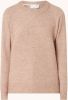 Selected Femme Truien Lulu Long Sleeve Knit O Neck B Roze online kopen