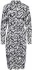 VERO MODA blousejurk VMKATHRINE van gerecycled polyester wit/zwart online kopen