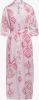 Beaumont Semi transparante midi blousejurk met print en strikceintuur online kopen