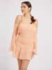 Guess Vestido Debby L/S Dress , Oranje, Dames online kopen