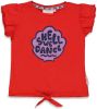 Jubel ! Meisjes Shirt Korte Mouw -- Rood Katoen/elasthan online kopen