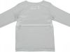 Quapi ! Unisex Shirt Lange Mouw -- Grijs Katoen/elasthan online kopen