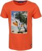 Someone ! Jongens Shirt Korte Mouw -- Oranje Katoen online kopen
