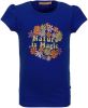 Someone ! Meisjes Shirt Korte Mouw -- Kobaltblauw Katoen/elasthan online kopen