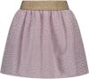 Moodstreet Lila Minirok Double Layer Fancy Design Skirt online kopen
