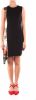 Desigual 21Swvk28 Short dress , Zwart, Dames online kopen