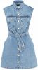 Pieces Pcnamir SL Shirt Dress MB BC , Blauw, Dames online kopen