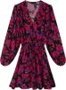 Alix the Label Multi Mini Jurk Ladies Woven Floral Dress With Smocked Waist online kopen