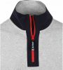 Gant Sweater met opstaande kraag en rits Retro Logo online kopen