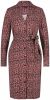 Tramontana Jurk Travel multi dot print dress Q08 05 501/9994 , Rood, Dames online kopen