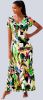 Alba moda Strandjurk met multicolor dessin Zwart online kopen