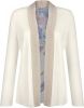 Alba moda Vest met inzet van weefstof achter Wit/Roze/Blauw/Geel online kopen
