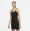 Nike Sportswear Essential Geribde jurk Black/White Dames online kopen