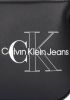 Calvin Klein Zwarte Schoudertas Sculpted Shoulder Pouch Two Tone online kopen