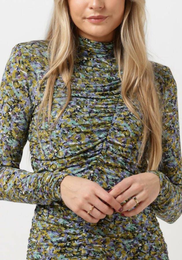 Gestuz Milia mini jurk met print en plooidetail online kopen
