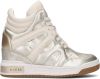 Guess Lisa sneakerwedge met metallic finish online kopen