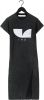 IRO Dakoly midi T shirt jurk met logoprint en split online kopen