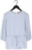 MOS MOSH Stomach viewer blouse blouses 142740 , Blauw, Dames online kopen