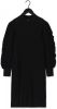 MSCH Copenhagen gebreide jurk Ineta Rachelle met plooien zwart online kopen