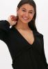 Na-kd Zwarte Na kd Maxi Jurk Balloon Sleeve Maxi Frill Dress online kopen