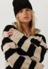 Object Beige Midi Jurk Minna L/s Knit Dress online kopen