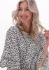 Scotch & Soda Multi Mini Jurk T shirt Shape Dress With Flounce Sleeves online kopen
