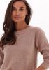 Selected Femme Truien Lulu Long Sleeve Knit O Neck B Roze online kopen