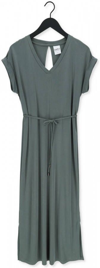 Simple Octavia maxi jurk van jersey met trekkoord online kopen