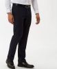 Brax donkerblauwe pantalon wol model Enrico 102 lengtemaat online kopen