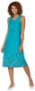Jersey jurk in turquoise van heine online kopen