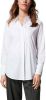 Comma Lange blouse met een blinde knoopsluiting, in stretchkwaliteit online kopen