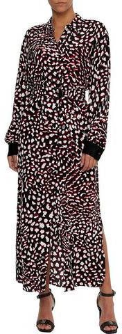 Tommy Hilfiger Midi jurk VISCOSE MIDI SHIRT DRESS LS met logo bij de riem online kopen