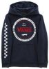 VANS hoodie Logo Check PO met printopdruk donkerblauw online kopen