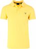 GANT Regular Fit Polo shirt Korte mouw geel online kopen