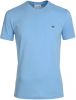 Lacoste Regular Fit T Shirt ronde hals lichtblauw, Effen online kopen
