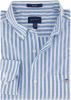 Gant casual overhemd blauw wit gestreept katoen normale fit online kopen